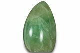 Free-Standing, Polished Green Fluorite - Madagascar #304772-2